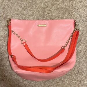 Juicy Couture Pink and Red Shoulder Bag